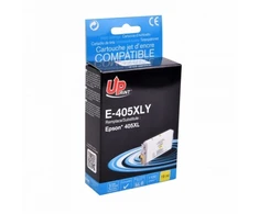Suderinamas su „UPrint“ rašalu / kasetėmis su C13T05H44010, 405XL, geltona, 1100s, 19 ml