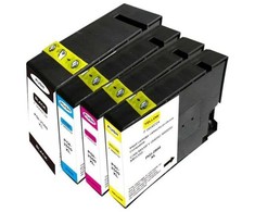 „UPrint“ suderinamas rašalas su PGI 2500XL, C-2500XL BK/C/M/Y PACK, juodas/žydras/rausvas/geltonas, 75+3x21ml