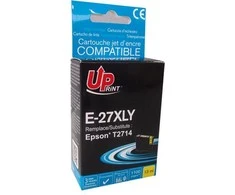 Su UPrint suderinamas rašalas / su rašalas C13T27144010, 27XL, E-27XLY, geltonas, 1100s, 13ml