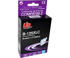 UPrint kompatybilny ink / tusz su LC-125XLC, B-125XLC, cyan, 1200s, 15ml