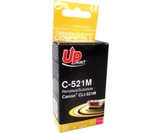 UPrint kompatybilny ink / tusz su CLI521M, C-521M, magenta, 450s, 10ml, su chipem