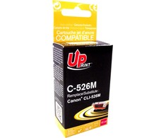 UPrint kompatybilny ink / tusz su CLI526M, C-526M, magenta, 10ml, su chipem