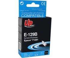 UPrint kompatybilny ink / tusz su C13T12914010, T1291, E-129B, juodas, 14ml