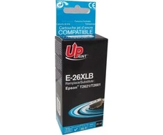 UPrint kompatybilny ink / tusz su C13T26214010, T262140, 26XL, E-26XLB, juodas, 500s, 25ml