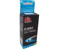 Su UPrint suderinamas rašalas / kasetė su C13T26344010, T263440, 26XL, geltona, 700s, 15ml