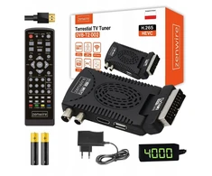 TV imtuvas Zenwire palydovinis imtuvas dekoderis DVB-T2 HEVC H.265 WiFi antžeminės televizijos laikiklis DVB-T2 002