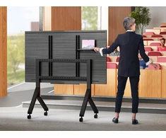 Laikiklis ONKRON TS2081-B Mobile Stand for 70‘-110’ TVs, max 125 kg, juodas