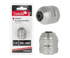 Tvardy Adapteris 1/4 colio M5-M12 CrV sriegtuvams (120)