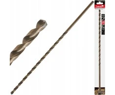 Tvardy Aukso spalvos metalo grąžtas, ilgas, 8,0 x 390 mm, HSS DIN1869 (25/100)