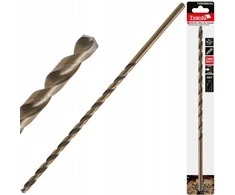 Tvardy Aukso spalvos metalo grąžtas, ilgas, 8,0 x 305 mm, HSS, DIN1869 (25/100)