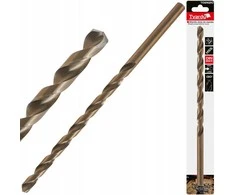 Tvardy Aukso spalvos metalo grąžtas, ilgas, 12,0 x 295 mm, HSS, DIN1869 (25/100)