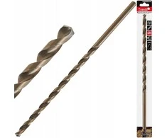 Tvardy Aukso spalvos metalo grąžtas, ilgas, 12,0 x 375 mm, HSS, DIN1869 (25/50/100)