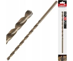 Tvardy Aukso spalvos metalo grąžtas, ilgas, 8,0 x 240 mm, HSS, DIN1869 (25/100)