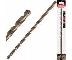 Tvardy Aukso spalvos metalo grąžtas, ilgas, 10,0 x 265 mm, HSS, DIN1869 (25/100)