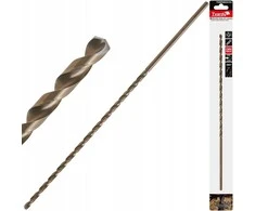 Tvardy Aukso spalvos metalo grąžtas, ilgas, 6,0 x 330 mm, HSS, DIN1869 (50/100/200)