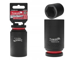 „Tvardy“ ilga smūginė galvutė 3/4 colio šešiakampė 33 mm CR-MO (1/20)