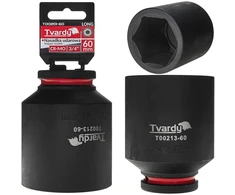 „Tvardy“ ilga smūginė galvutė 3/4" šešiakampė 60 mm CR-MO (1/6)