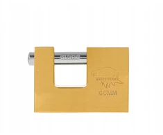 Tvardy Pakabinama spyna žalvarinė su kaiščiu sustiprinta 60mm BRASS-SERIES (72)