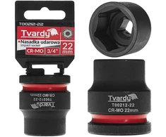 Tvardy Nasadka smūginis 3/4" 6-kąt 22mm CR-MO (6/48)