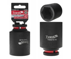 Tvardy Nasadka smūginis długa 3/4" 6-kąt 43mm CR-MO (1/20)