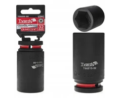 Tvardy Nasadka smūginis długa 3/4" 6-kąt 32mm CR-MO (1/20)