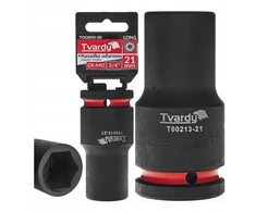 Tvardy Nasadka smūginis długa 3/4" 6-kąt 21mm CR-MO (1/20)
