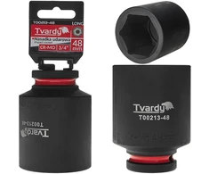 Tvardy Nasadka smūginis długa 3/4" 6-kąt 48mm CR-MO (1/12)