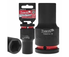 Tvardy Ilga smūginė galvutė 3/4" 6 kampų 19 mm CR-MO (1/20)