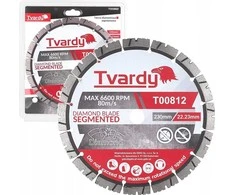 Tvardy segmentuotas deimantinis diskas 230x12x22,23 mm (25)