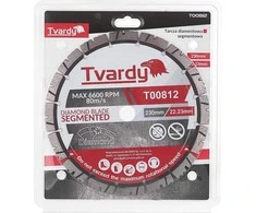 Tvardy segmentuotas deimantinis diskas 230x12x22,23 mm (25)