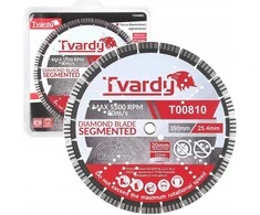 Tvardy Deimantinis segmentinis diskas 350x12x25.4/20mm su žiedu (10)