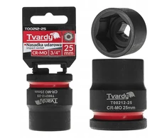 Tvardy Nasadka smūginis 3/4'' 6-kąt 25mm CR-MO (6/48)
