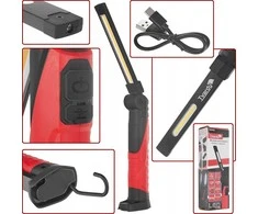 Tvardy sulankstoma dirbtuvių lempa su magnetu LED COB 5W + 3W 2600mAh 650lm IP44 (40)