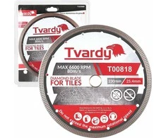 Tvardy Diamond diskas akmens masės dirbiniams 230x10x25.4/22.23mm (25)