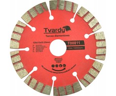 Tvardy Tarcza diamentowa segmentowa 125x12mm (100)