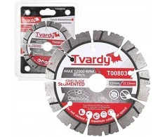 Tvardy Segmentuotas deimantinis diskas 125x12x22,23 mm (50 vnt.)