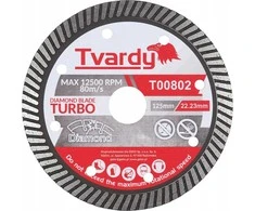 Tvardy Turbo deimantinis diskas 125x10x22,23mm (100)