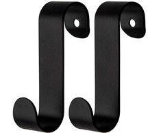 TVS Haczyki Ø19 mm SORT - Haczyki do grzejnika ręcznikowego Ø19 mm