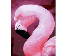 Twoje Hobby Tapyba pagal skaičius. Flamingas, 40x50cm