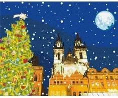 Twoje Hobby Tapyba pagal skaičius - Naujųjų metų Praha 40x50cm
