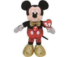 TY Beanie Babies Miki ir Minė - Miki Mouse 20cm
