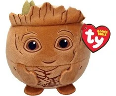 Meteor TY Beanie Balls pliušinis žaislas MARVEL GROOT 9 cm, 42563
