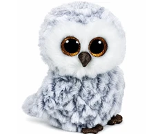 TY Beanie Boos Pliušinis žaislas - baltoji pelėda, 15.5 cm