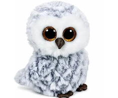 TY Beanie Boos Pliušinis žaislas - baltoji pelėda, 15.5 cm