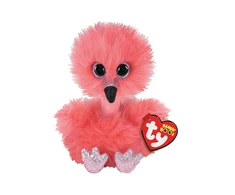 TY Pliušinis žaislas - flamingas, 15 cm