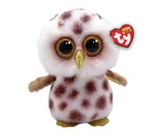 TY Beanie Boos Pliušinis žaislas - dėmėta pelėda, 15 cm