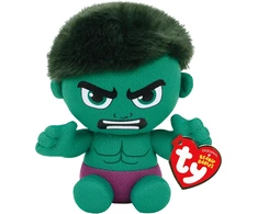 TY Pliušinis žaislas - Marvel Hulk, 15 cm