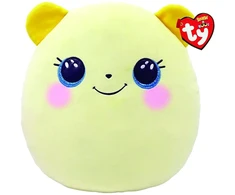 TY Squishy Beanies Pliušinis žaislas - geltonas meškiukas, 22 cm