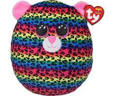 TY Squish-A-Boo Pliušinis žaislas - spalvotas leopardas, 35 cm