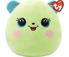 TY Squishy Beanies Clover - žalias meškiukas 30cm